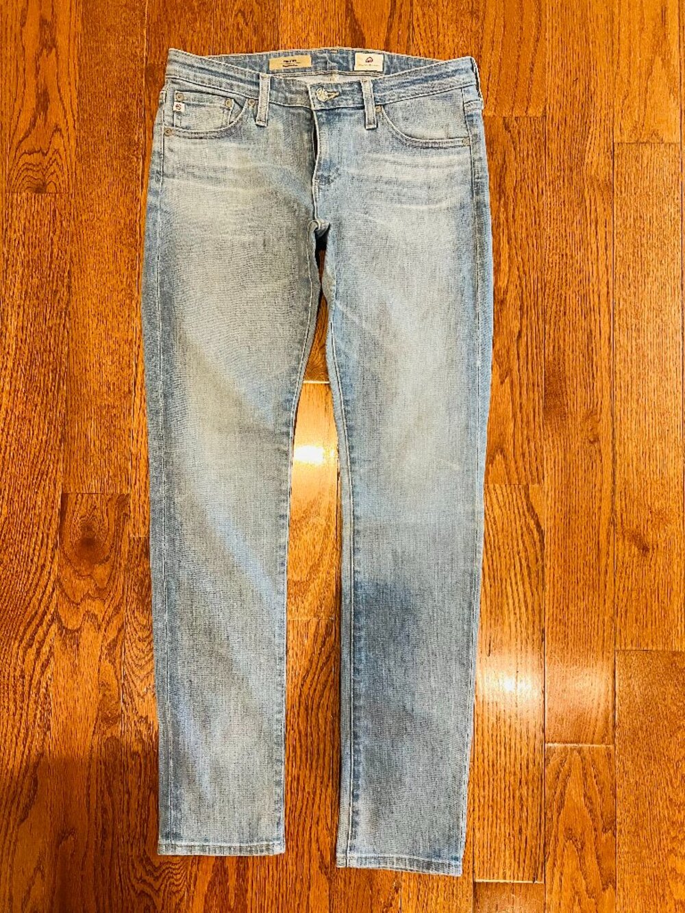 AG Adriano Goldschmied The Stilt Cigarette Leg Skinny Jeans Size 28 R